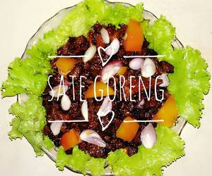 Fresh, Menyajikan Sate Goreng #kitaberbagi Mantul Banget