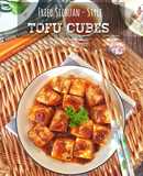 Fried Sichuan - Style Tofu Cubes