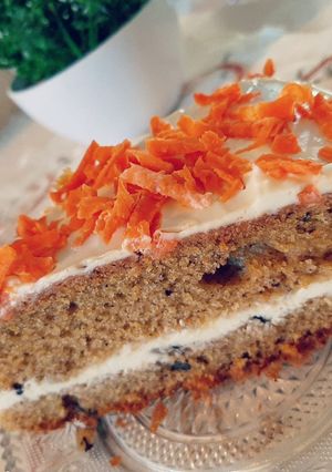 Una foto de Tarta de zanahorias 🥕😍