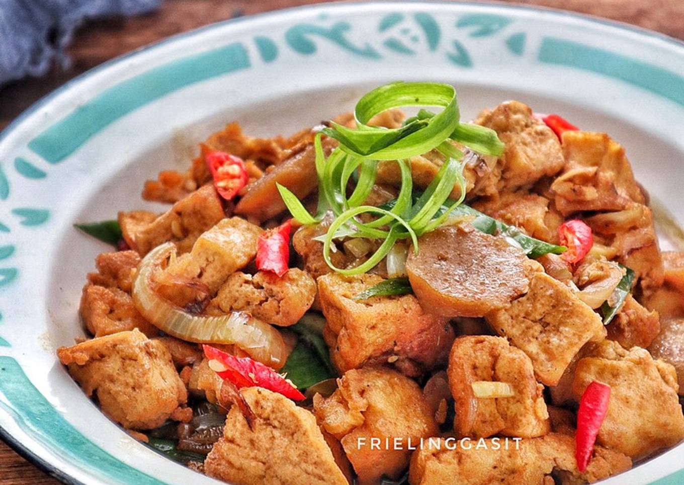 Tumis Tahu Teriyaki