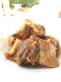 Pork In Ginger And Plum Sauce In Thermal Pot