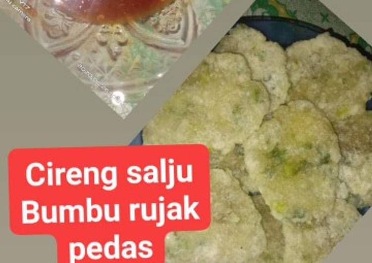 Rahasia Membuat Cireng salju bumbu rujak pedas Anti Gagal