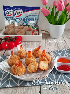 Foto resep Bola-bola Udang isi Keju