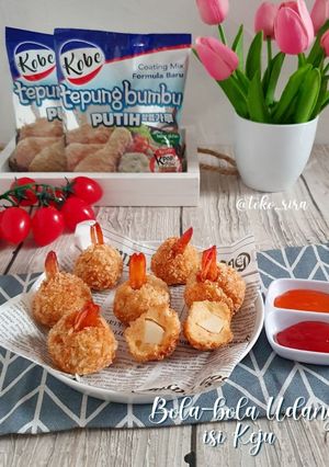 Foto resep Bola-bola Udang isi Keju