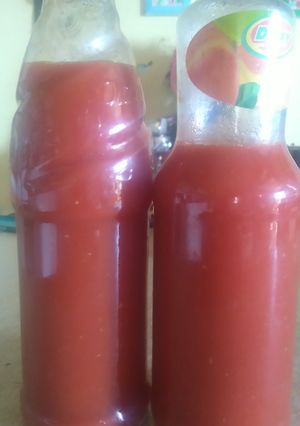 Házi paradicsomlé 🍅 recept fotója