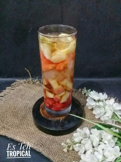 Foto resep Es Teh Tropical