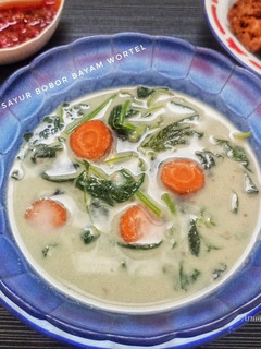 Foto resep Bobor Bayam Wortel