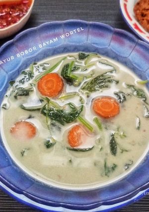 Foto resep Bobor Bayam Wortel