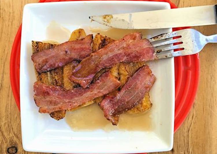 Recipe of Super Quick Homemade Banana and bacon