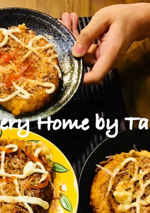 Hình của món Bánh xèo Nhật Bản |ăn chơi no thiệt|.