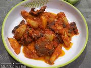 Gambar dendeng balado padang