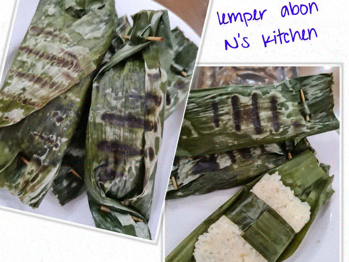 Anti Ribet, Membuat Lemper abon Murah