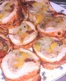 Matambrito de cerdo relleno al horno