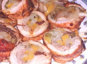 Una foto de Matambrito de cerdo relleno al horno