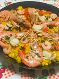 Paella de Langostinos Esp !🍤🍤🥘