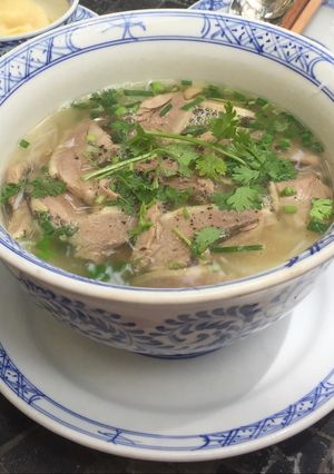 Hình của món Bún ngan.