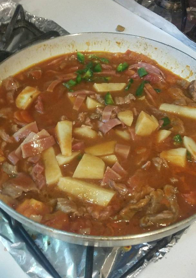 Una foto de Bistec (alambre)