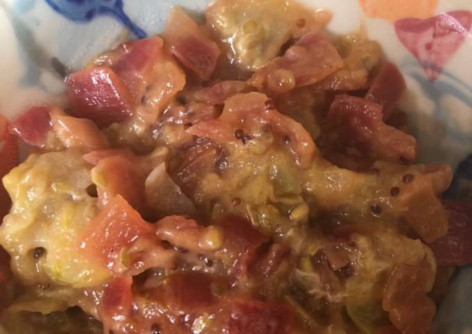Recipe of Ultimate Gooseberry and red onion relish