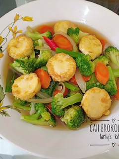 Foto resep Cah Brokoli Tofu