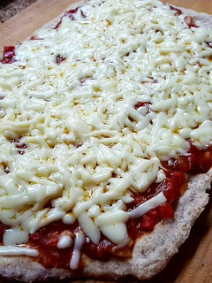 Una foto de Pizza con harina integral