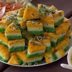 A picture of Tiranga Dhokla.