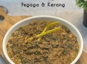 Gambar Rendang Pegaga dan Kerang (dalam tin)