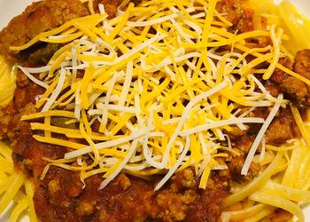 How to Cook Delicious Chilli  Turkey  Spaghetti 