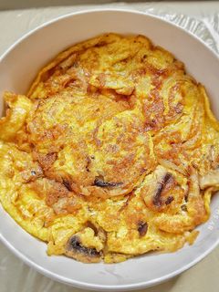 Foto resep Telur dadar jamur
