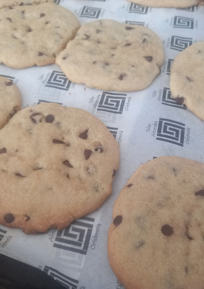 Una foto de Galletas con chips de chocolate