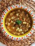 Tubetti con minestrone passato 🌷