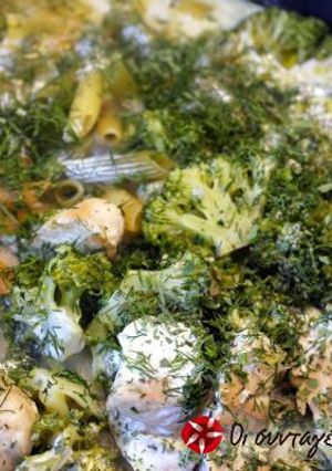 Φωτογραφία της συνταγής Πέννες με μπρόκολο, κοτόπουλο, άνηθο κι εστραγκόν