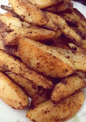 صورة لوصفة بطاطا مشويه بالفرن 😋