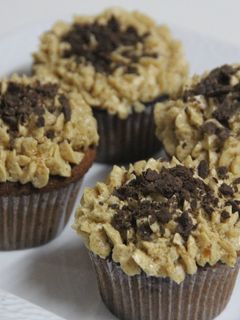 Una foto de Cupcakes capuccino