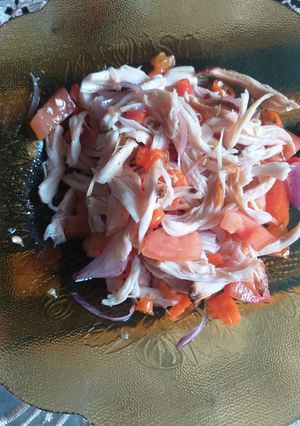 Foto resep Ayam suwir sambel matah