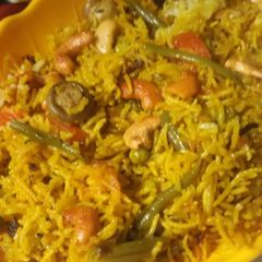 A picture of Veg rice.