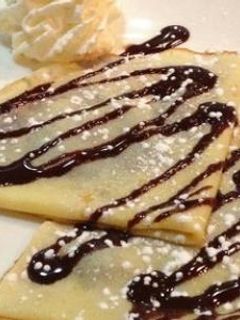 صورة لوصفة كريب نوتيلا بالبيت بشهيي 🤤🤤