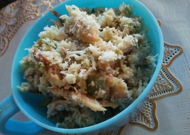 Cara Gampang Menyiapkan Ikan sambal ampas (kelapa), Lezat Sekali