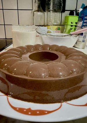 Foto resep Puding coklat vla Keju