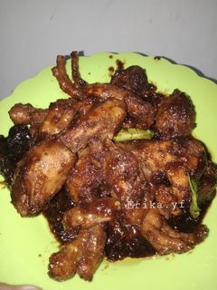Foto resep Ayam bumbu kecap pedas