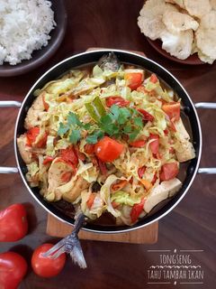 Foto resep Tongseng Tahu Tambah Ikan