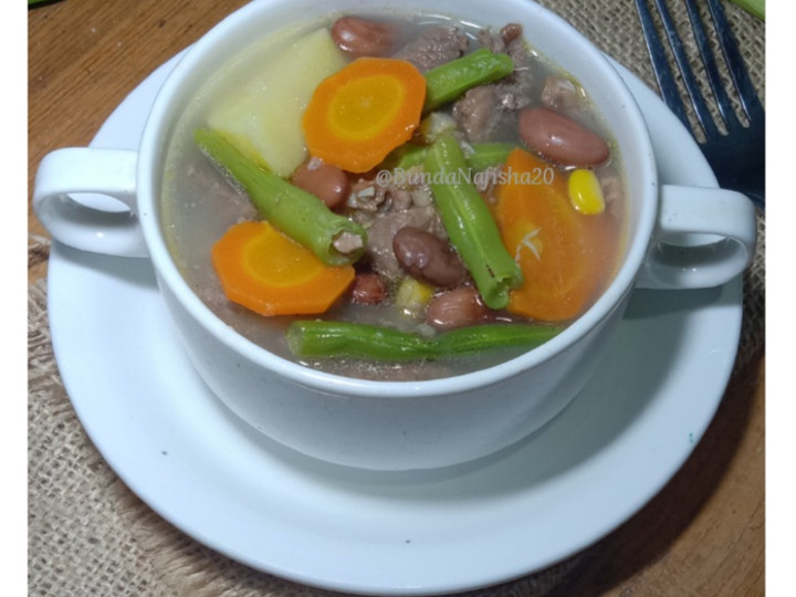 Resep Sop Daging Kacang merah Anti Gagal