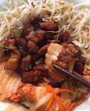 Ba chỉ om xì dầu chua ngọt