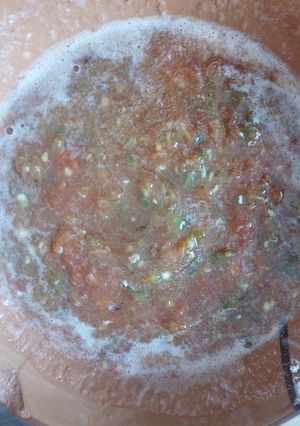 Una foto de Chile verde