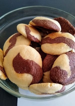 Una foto de Galletitas marmoladas