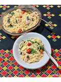 Spaghetti Salmon Keju Mudah