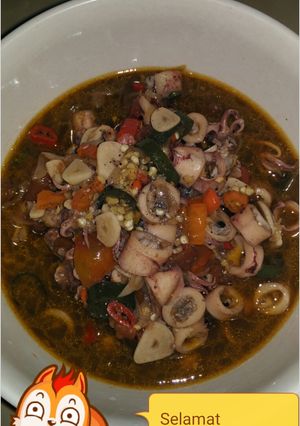 Foto resep Cumi Asin Masak Pedas