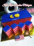 Kuih Lapis Bendera Malaysia 🇲🇾