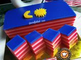 Kuih Lapis Bendera Malaysia 🇲🇾