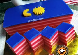 Kuih Lapis Bendera Malaysia 🇲🇾