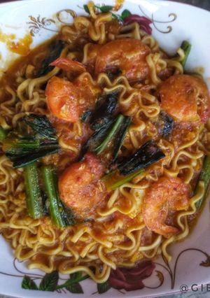 Foto resep Mie Nyemek Udang ala Dapoer Mamih